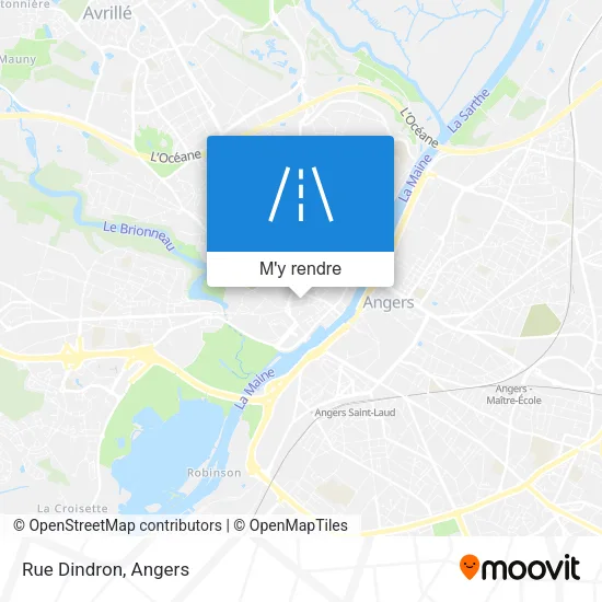 Rue Dindron plan