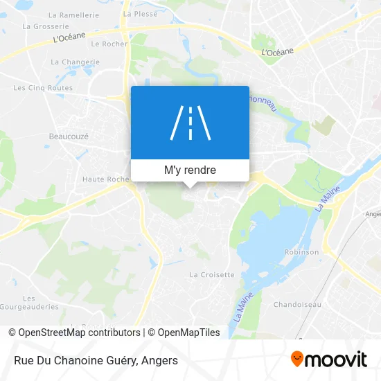Rue Du Chanoine Guéry plan