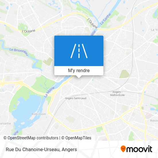 Rue Du Chanoine-Urseau plan