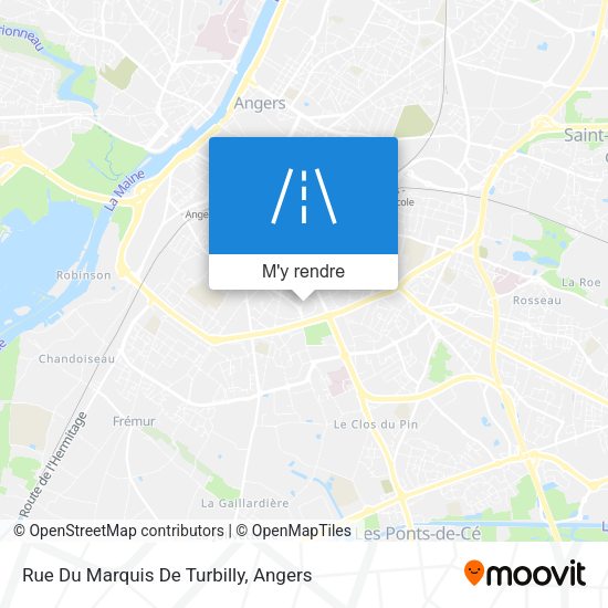 Rue Du Marquis De Turbilly plan