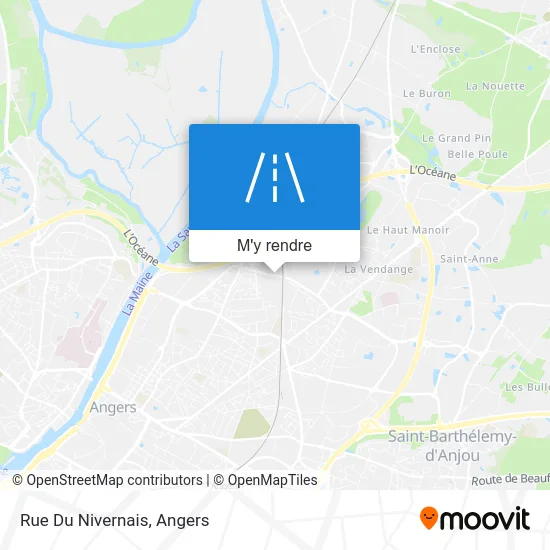 Rue Du Nivernais plan