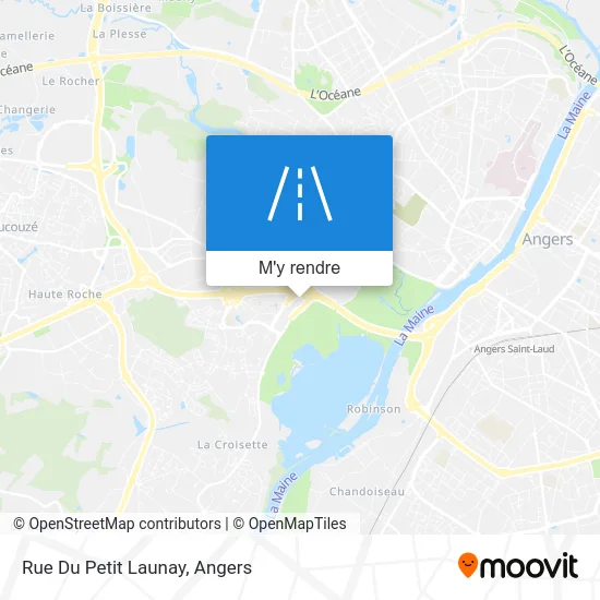 Rue Du Petit Launay plan