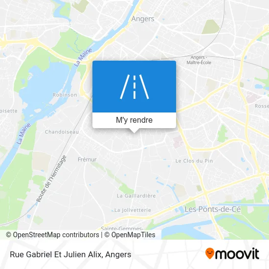 Rue Gabriel Et Julien Alix plan