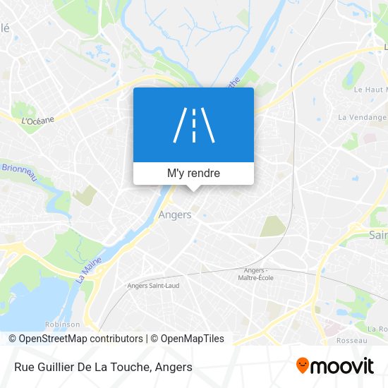 Rue Guillier De La Touche plan