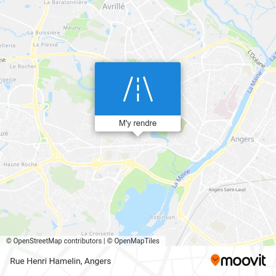 Rue Henri Hamelin plan