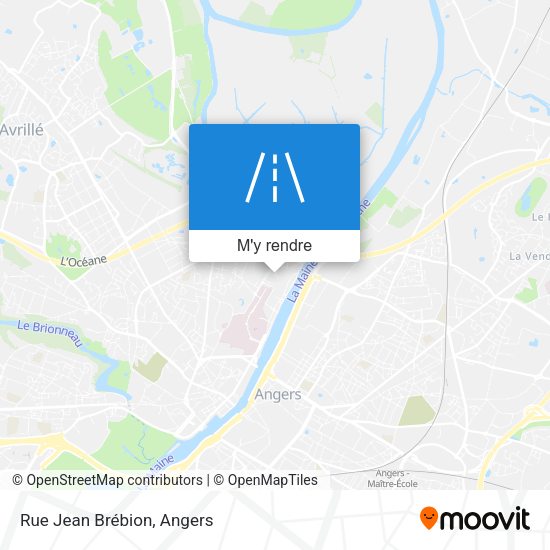 Rue Jean Brébion plan