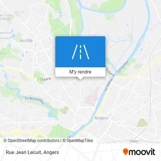 Rue Jean Lecuit plan