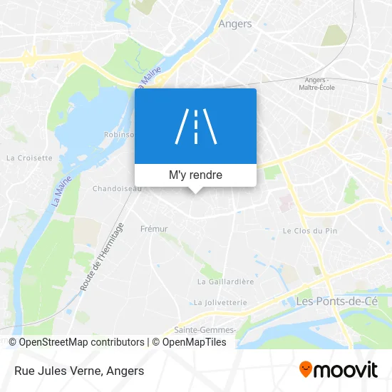 Rue Jules Verne plan