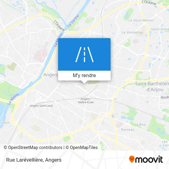 Rue Larévellière plan