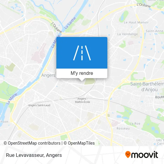 Rue Levavasseur plan