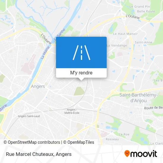 Rue Marcel Chuteaux plan