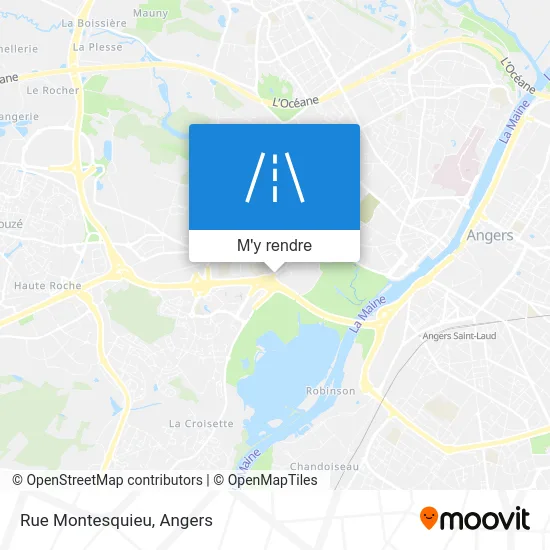 Rue Montesquieu plan