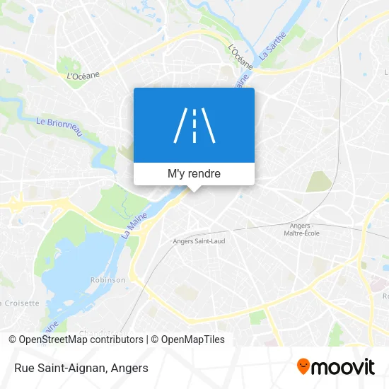 Rue Saint-Aignan plan