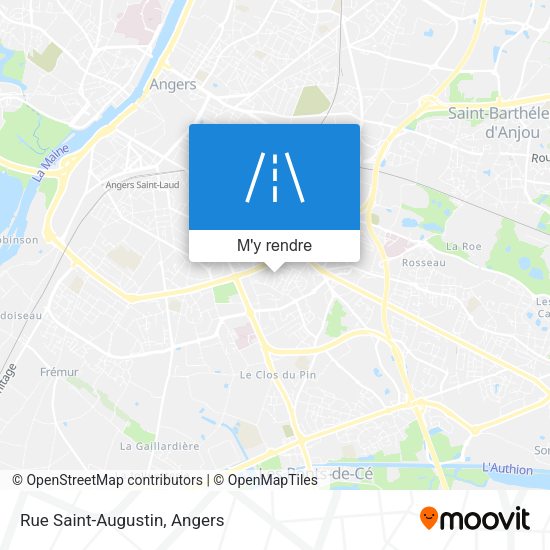 Rue Saint-Augustin plan