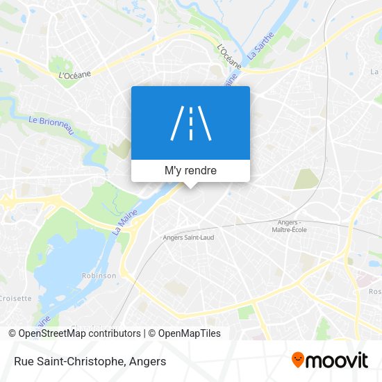 Rue Saint-Christophe plan