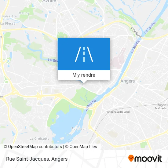 Rue Saint-Jacques plan