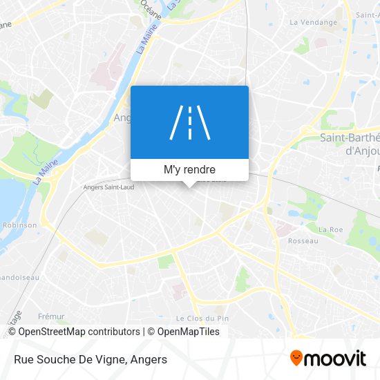 Rue Souche De Vigne plan