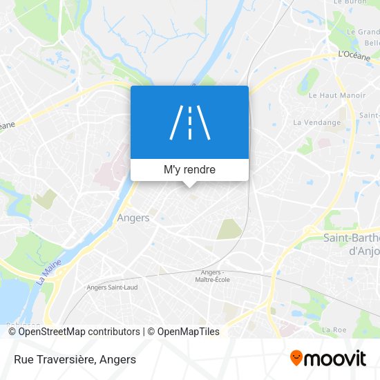 Rue Traversière plan