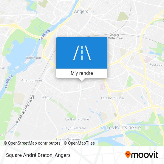 Square André Breton plan
