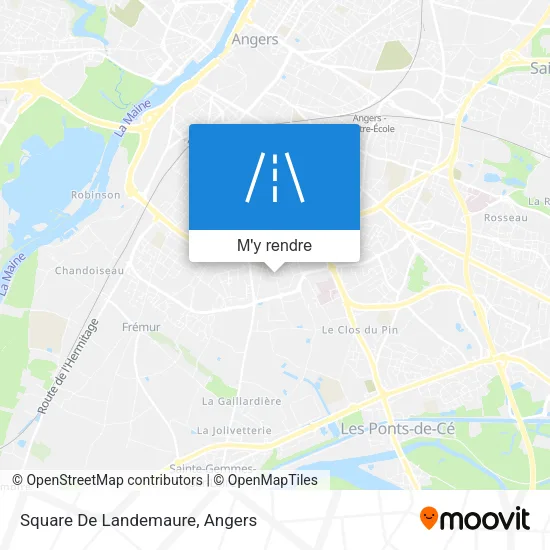 Square De Landemaure plan