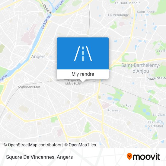 Square De Vincennes plan