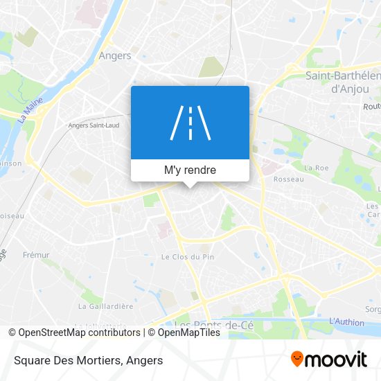 Square Des Mortiers plan