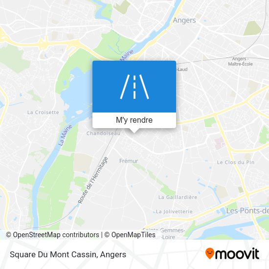 Square Du Mont Cassin plan