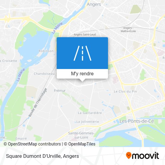 Square Dumont D'Urville plan