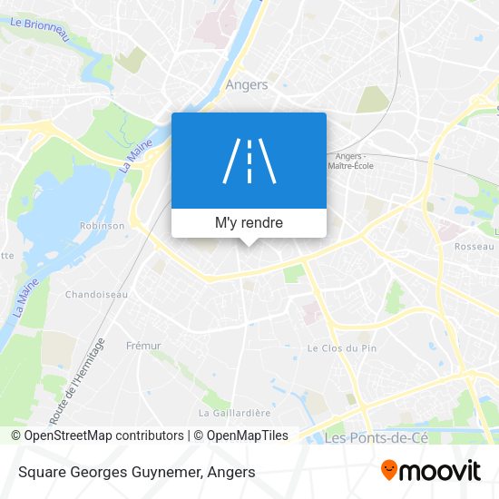 Square Georges Guynemer plan