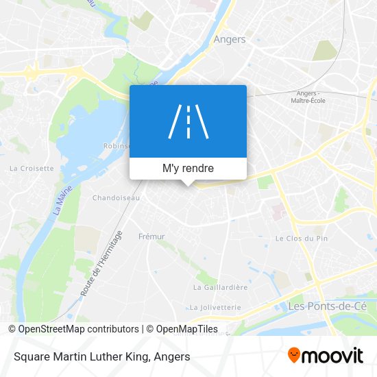 Square Martin Luther King plan
