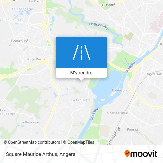 Square Maurice Arthus plan