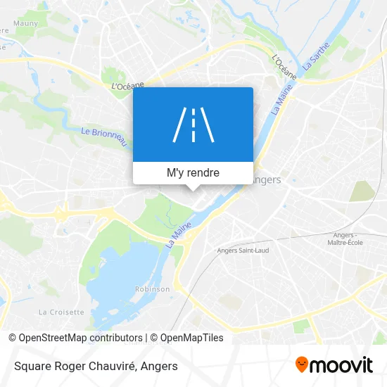 Square Roger Chauviré plan