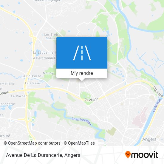 Avenue De La Durancerie plan
