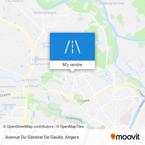 Avenue Du Général De Gaulle plan