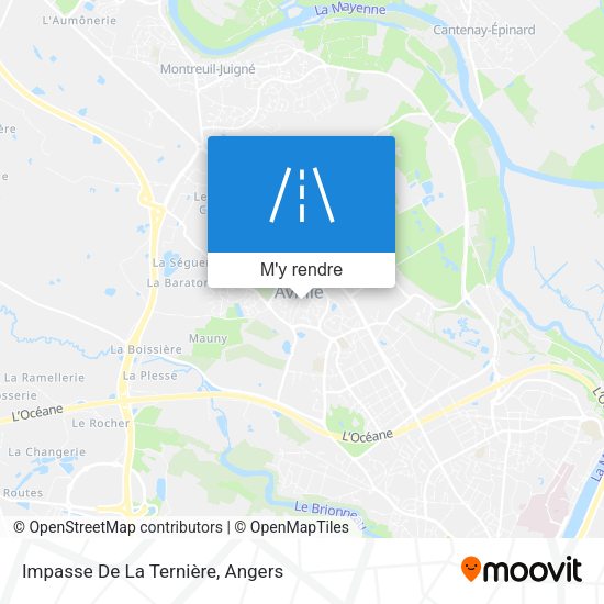 Impasse De La Ternière plan