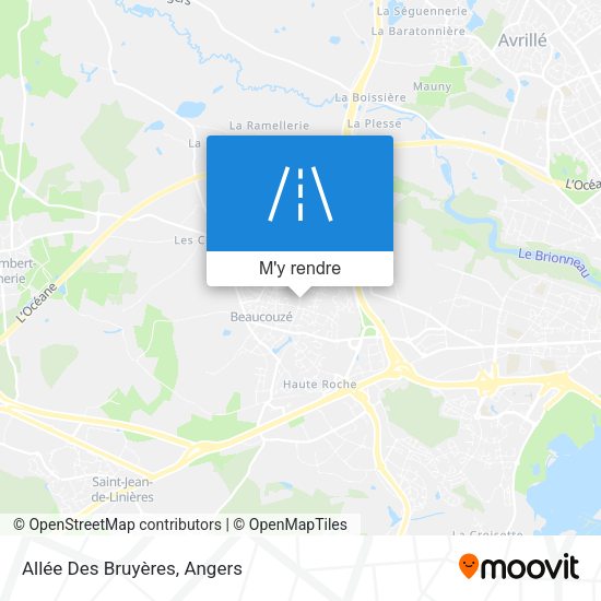 Allée Des Bruyères plan