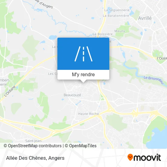 Allée Des Chênes plan