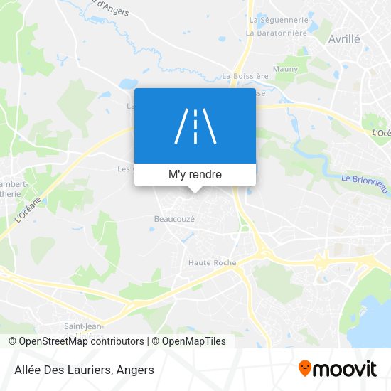 Allée Des Lauriers plan