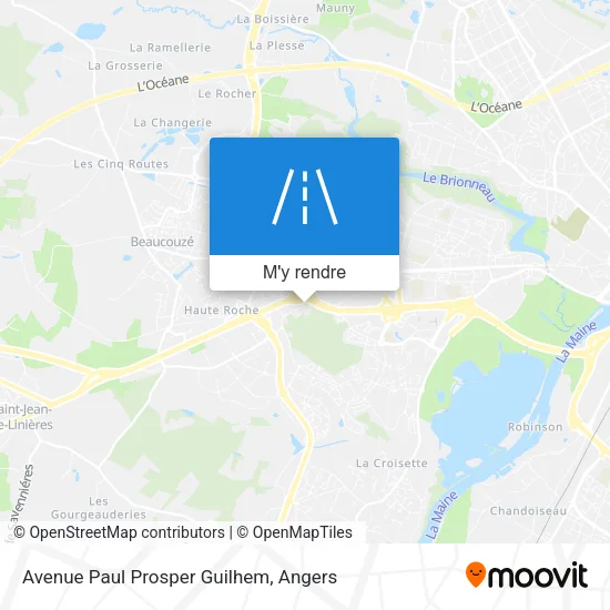 Avenue Paul Prosper Guilhem plan