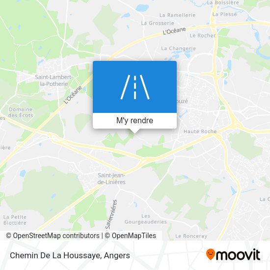 Chemin De La Houssaye plan