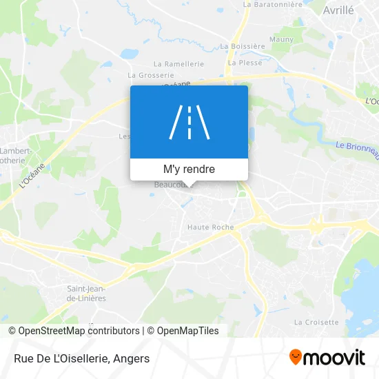 Rue De L'Oisellerie plan