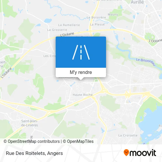 Rue Des Roitelets plan