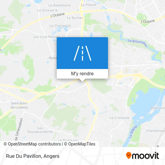 Rue Du Pavillon plan