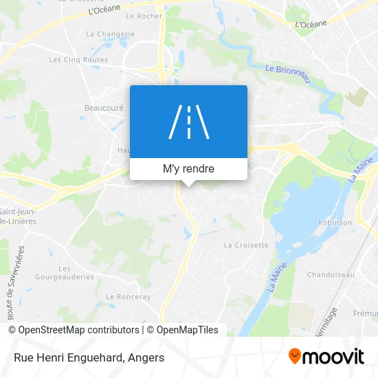 Rue Henri Enguehard plan