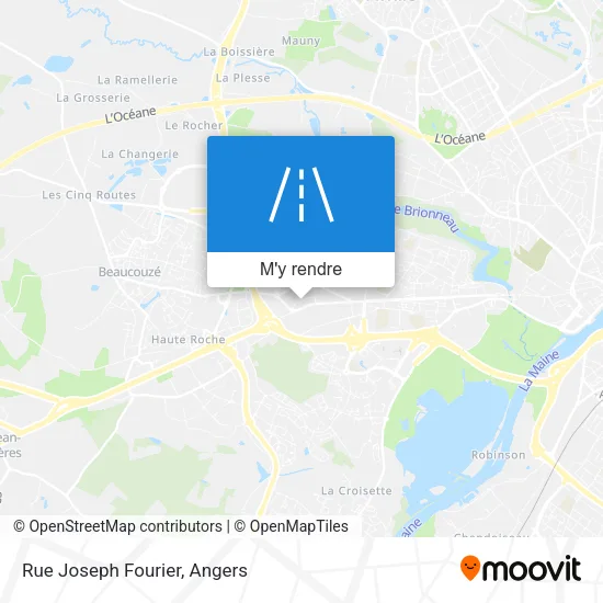 Rue Joseph Fourier plan
