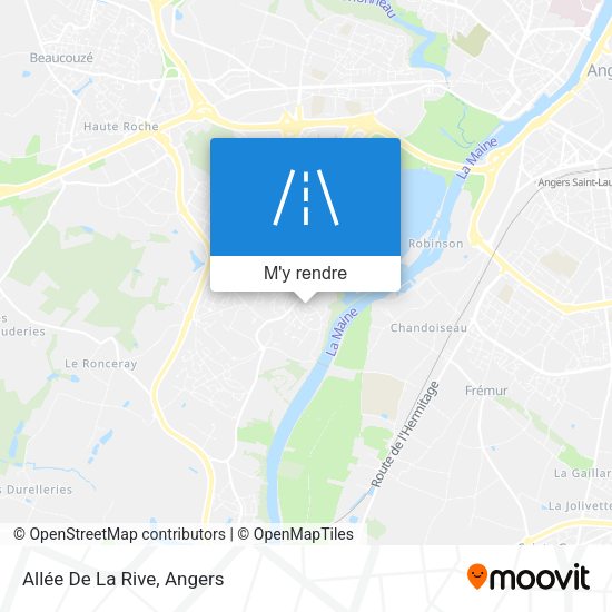 Allée De La Rive plan