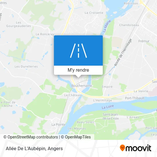 Allée De L'Aubépin plan