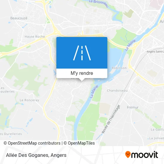 Allée Des Goganes plan