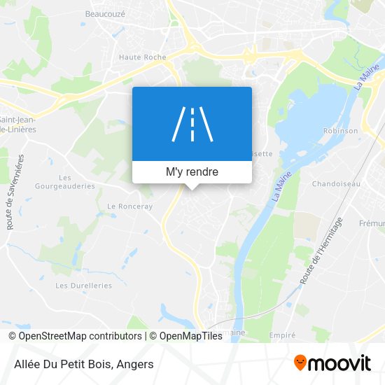 Allée Du Petit Bois plan