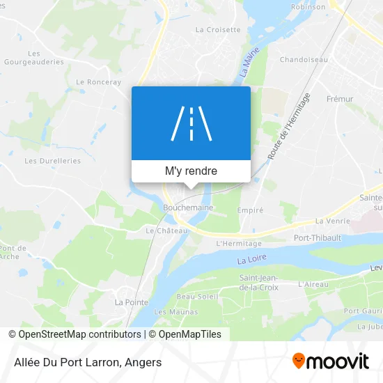 Allée Du Port Larron plan